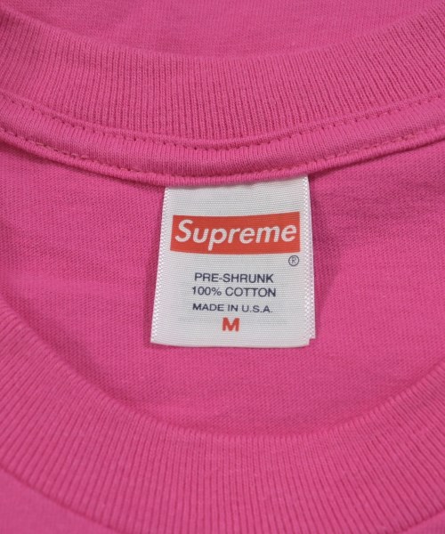 Supreme（シュプリーム）Tシャツ・カットソー ピンク サイズ:M メンズ/2200645424416