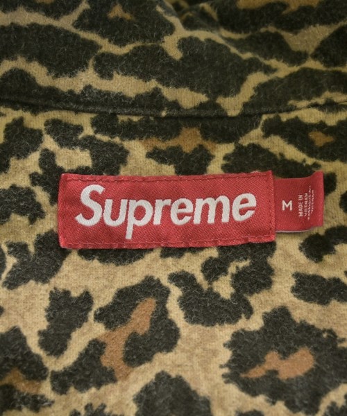 Supreme（シュプリーム）カジュアルシャツ 茶 サイズ:M メンズ/2200645424430