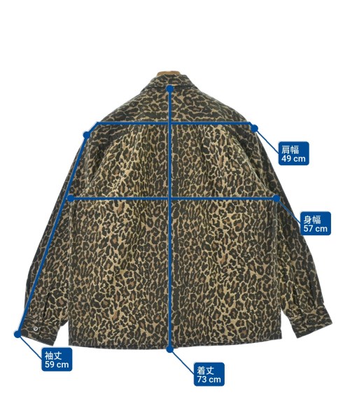 Supreme（シュプリーム）カジュアルシャツ 茶 サイズ:M メンズ/2200645424430