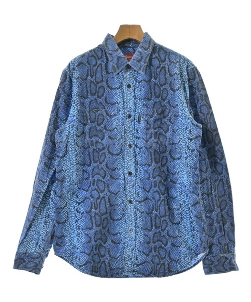 Supreme(シュプリーム)カジュアルシャツ 青 サイズ:M/2200645937053