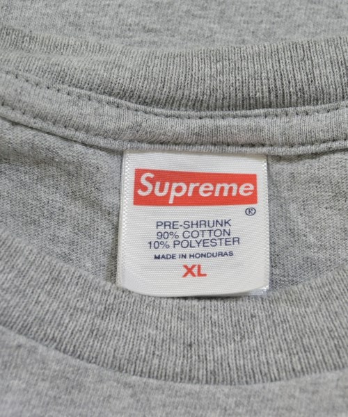 Supreme（シュプリーム）Tシャツ・カットソー グレー サイズ:XL メンズ/2200646160061
