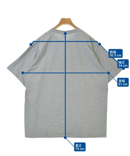 Supreme（シュプリーム）Tシャツ・カットソー グレー サイズ:XL メンズ/2200646160061