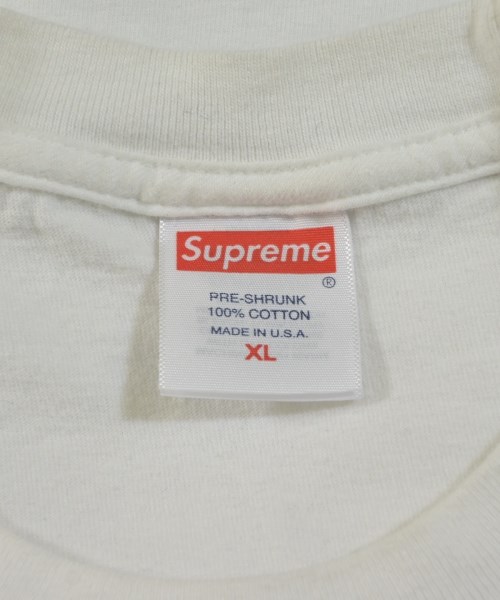 Supreme（シュプリーム）Tシャツ・カットソー 白 サイズ:XL メンズ/2200646160078