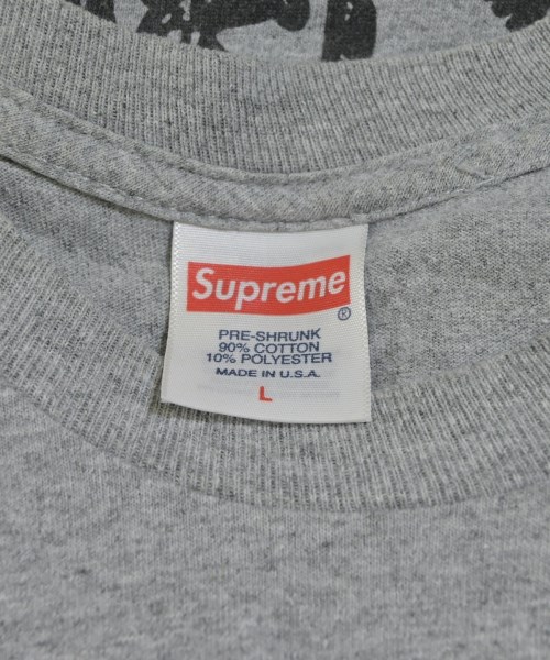 Supreme（シュプリーム）Tシャツ・カットソー グレー サイズ:L メンズ/2200646245027