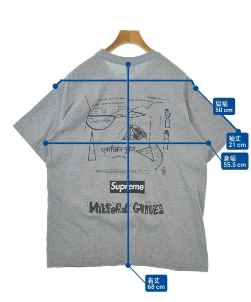 Supreme（シュプリーム）Tシャツ・カットソー グレー サイズ:L メンズ/2200646245027