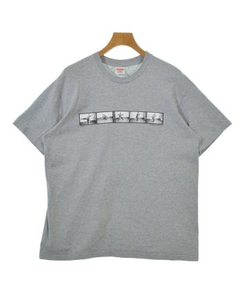 Supreme シュプリーム Tシャツ・カットソー メンズ 【古着】【中古】 Supreme（シュプリーム）Tシャツ・カットソー グレー サイズ:L メンズ