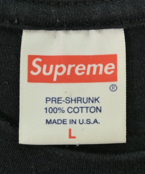 Supreme（シュプリーム）Tシャツ・カットソー 黒 サイズ:L メンズ/2200646337043