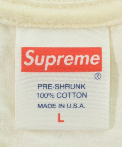 Supreme（シュプリーム）Tシャツ・カットソー 白 サイズ:L メンズ/2200646337050