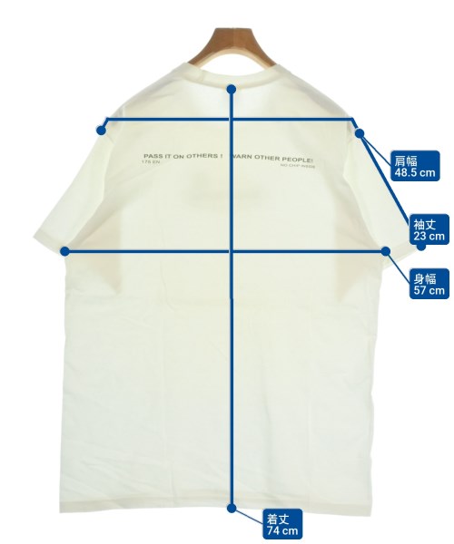 Supreme（シュプリーム）Tシャツ・カットソー 白 サイズ:L メンズ/2200646337050