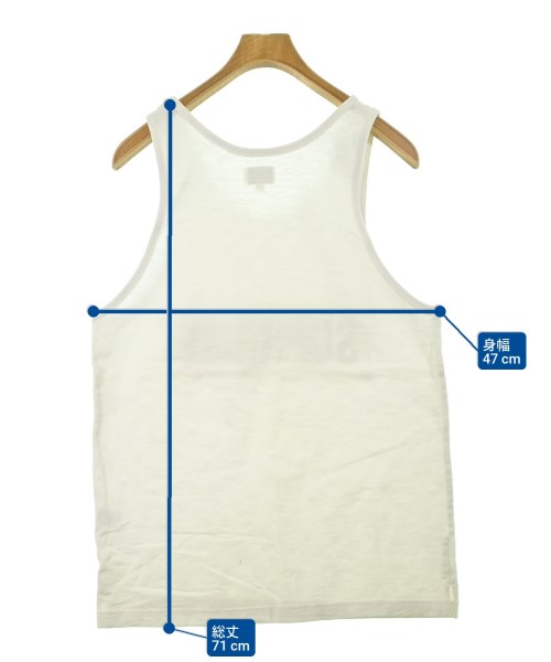 Supreme（シュプリーム）タンクトップ 白 サイズ:M メンズ/2200646265278