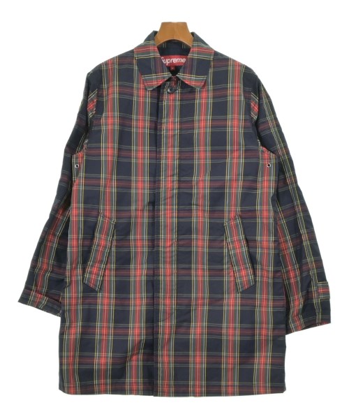 Supreme(シュプリーム)ステンカラーコート 紺 サイズ:M/2200646891033