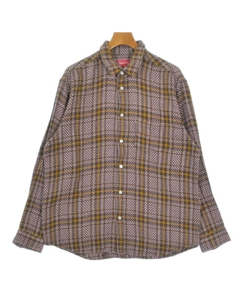 Supreme(シュプリーム)カジュアルシャツ 茶 サイズ:L/2200646960036
