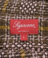 Supreme（シュプリーム）カジュアルシャツ 茶 サイズ:L メンズ/2200646960036