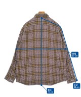 Supreme（シュプリーム）カジュアルシャツ 茶 サイズ:L メンズ/2200646960036