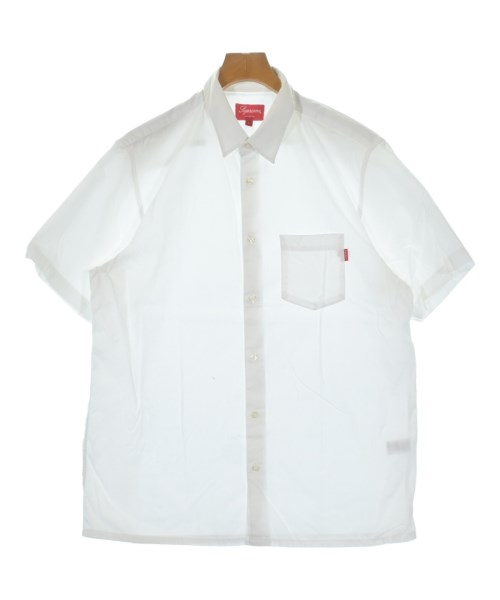 Supreme(シュプリーム)カジュアルシャツ 白 サイズ:L/2200647058046