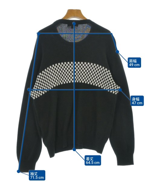 Supreme（シュプリーム）ニット・セーター 黒 サイズ:S メンズ/2200647367025