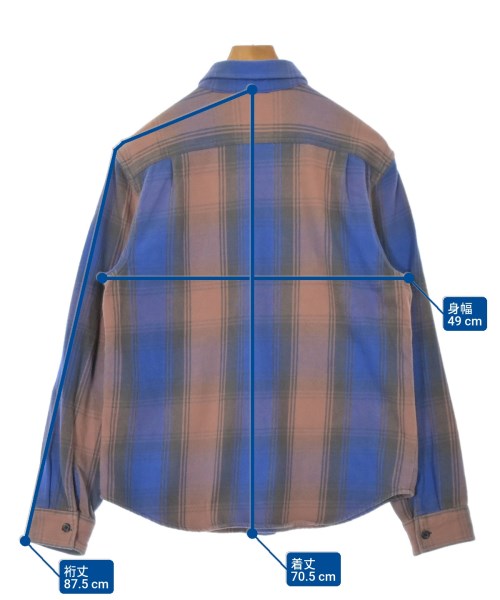 Supreme（シュプリーム）カジュアルシャツ 青 サイズ:S メンズ/2200647367032