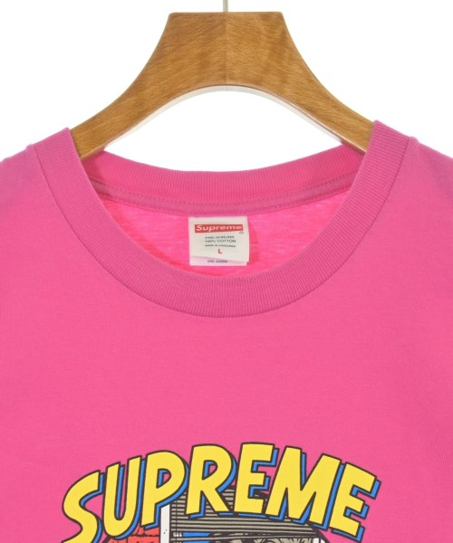 Supreme（シュプリーム）Tシャツ・カットソー ピンク サイズ:L メンズ/2200647547083
