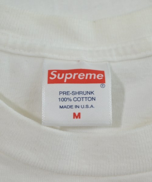 Supreme（シュプリーム）Tシャツ・カットソー 白 サイズ:M メンズ/2200647641040