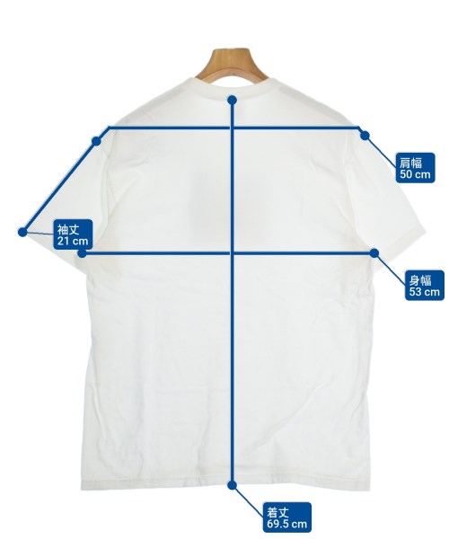 Supreme（シュプリーム）Tシャツ・カットソー 白 サイズ:M メンズ/2200647641040