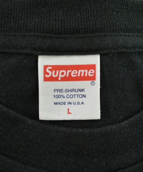 Supreme（シュプリーム）Tシャツ・カットソー 黒 サイズ:L メンズ/2200637200400