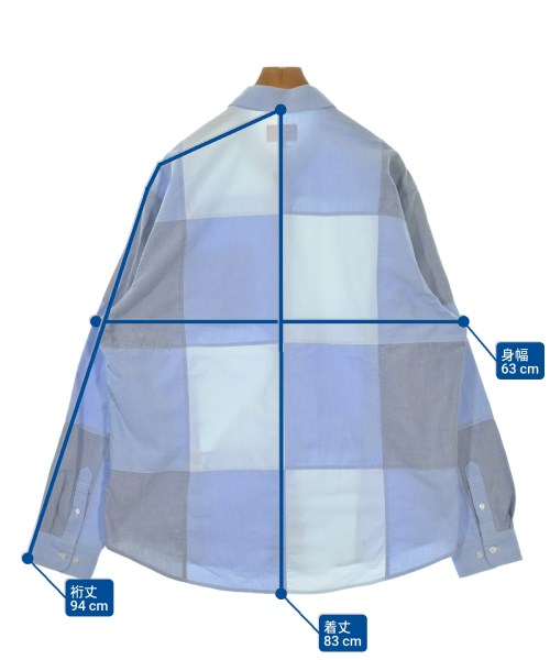 Supreme（シュプリーム）カジュアルシャツ 青 サイズ:XL メンズ/2200646989013