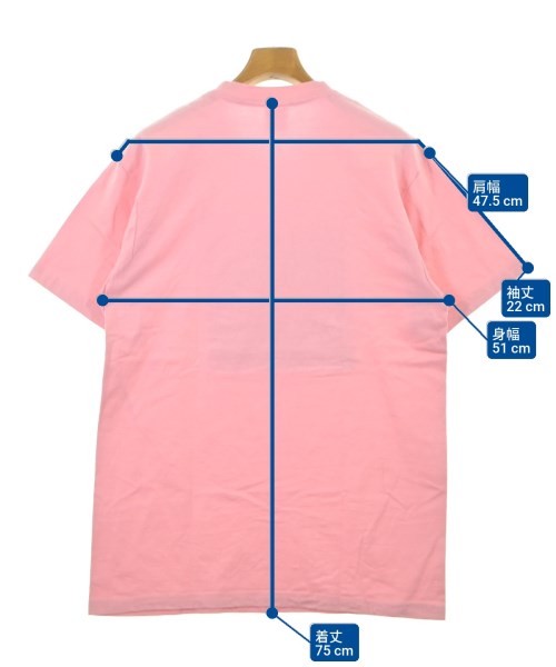 Supreme（シュプリーム）Tシャツ・カットソー ピンク サイズ:L メンズ/2200646989068