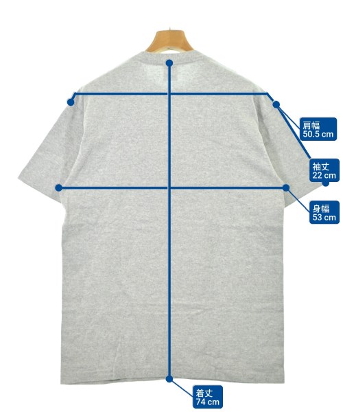 Supreme（シュプリーム）Tシャツ・カットソー グレー サイズ:L メンズ/2200646989075