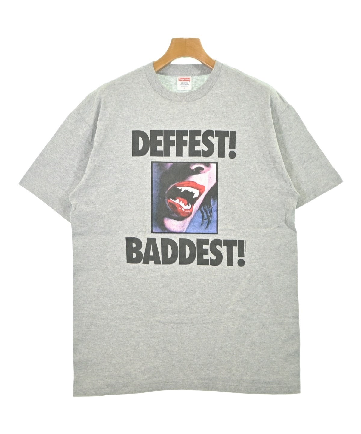 Supreme（シュプリーム）Tシャツ・カットソー グレー サイズ:L メンズ