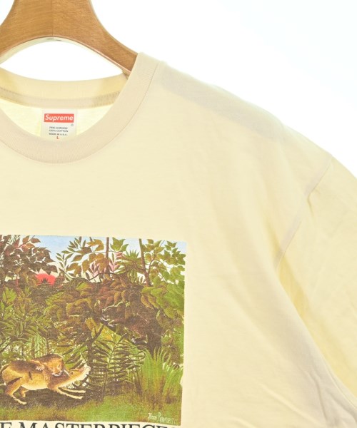 Supreme（シュプリーム）Tシャツ・カットソー ベージュ サイズ:L メンズ/2200646989099