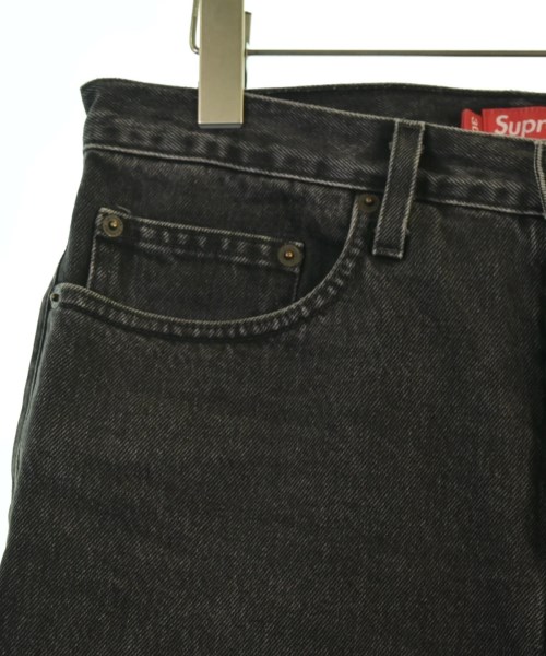 Supreme（シュプリーム）デニムパンツ 黒 サイズ:30(M位) メンズ/2200647344187