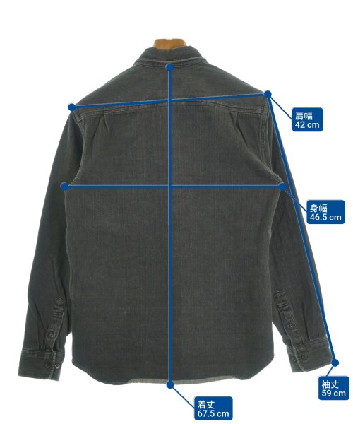 Supreme（シュプリーム）カジュアルシャツ グレー サイズ:S メンズ/2200647733011