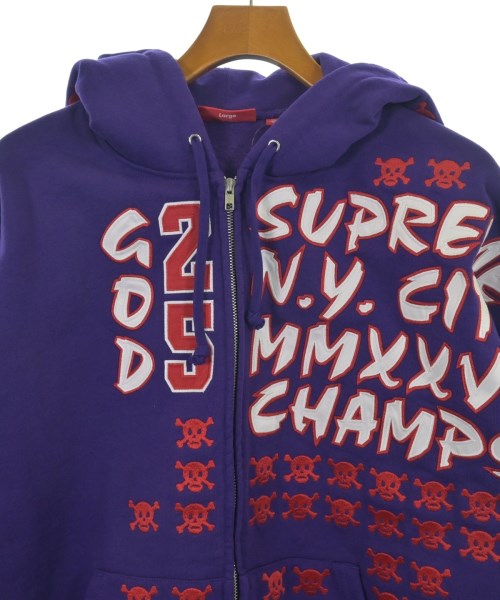 Supreme（シュプリーム）パーカー 紫 サイズ:L メンズ/2200640003128