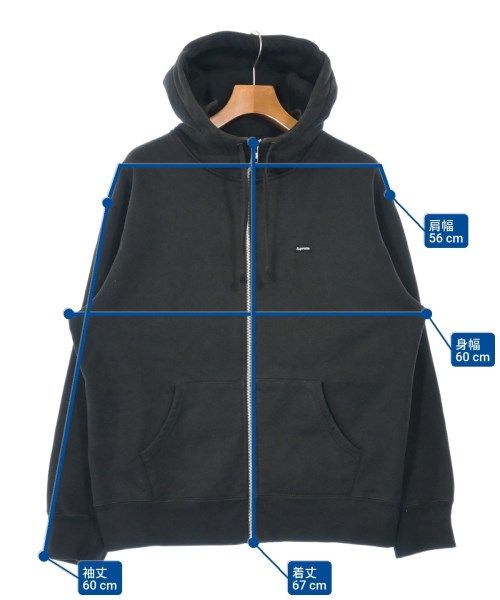 Supreme（シュプリーム）パーカー 黒 サイズ:M メンズ/2200647292020