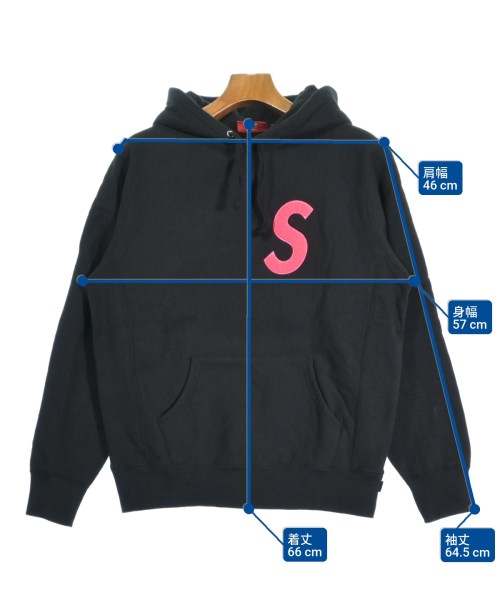 Supreme（シュプリーム）パーカー 黒 サイズ:S メンズ/2200648398202
