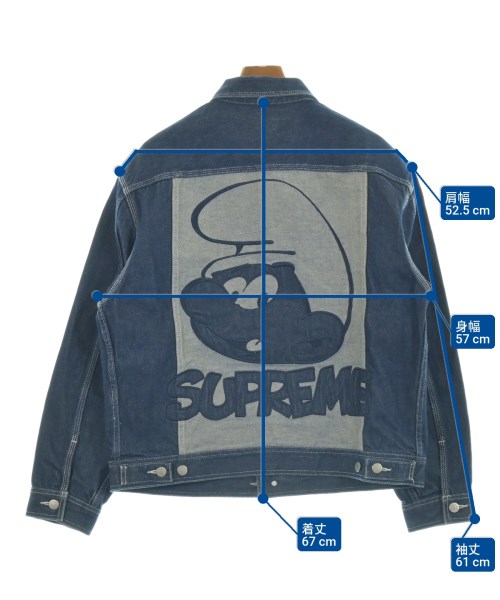 Supreme（シュプリーム）デニムジャケット 青 サイズ:M メンズ/2200640095017
