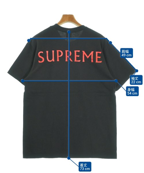 Supreme（シュプリーム）Tシャツ・カットソー 黒 サイズ:M メンズ/2200640577063