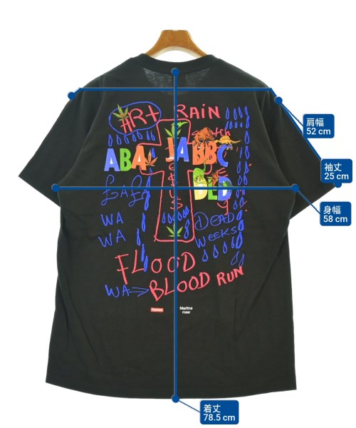 Supreme（シュプリーム）Tシャツ・カットソー 黒 サイズ:M メンズ/2200640577070