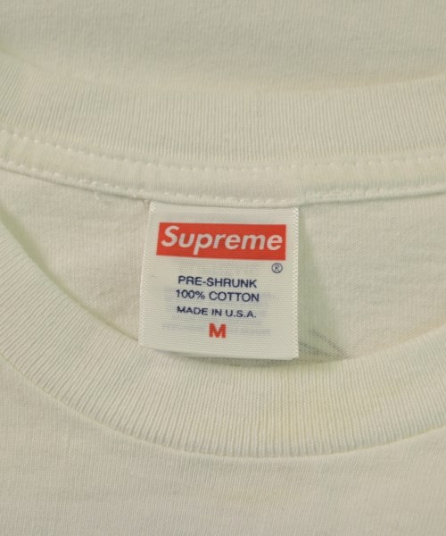 Supreme（シュプリーム）Tシャツ・カットソー 白 サイズ:M メンズ/2200647672068