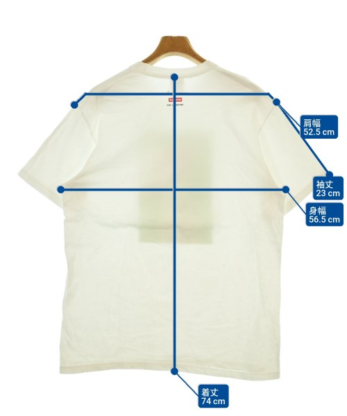 Supreme（シュプリーム）Tシャツ・カットソー 白 サイズ:M メンズ/2200647672068