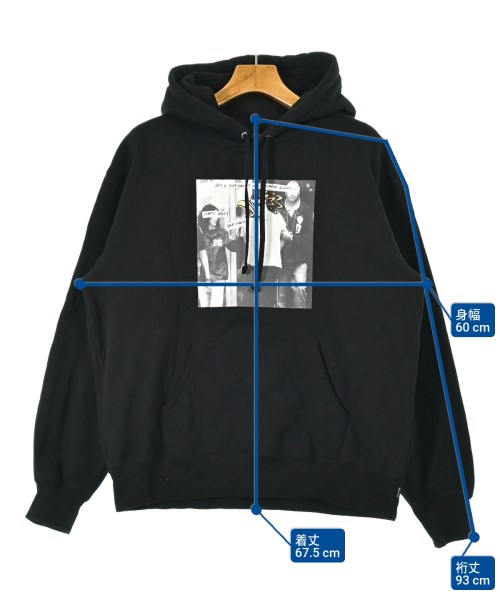 Supreme（シュプリーム）パーカー 黒 サイズ:M メンズ/2200648782094