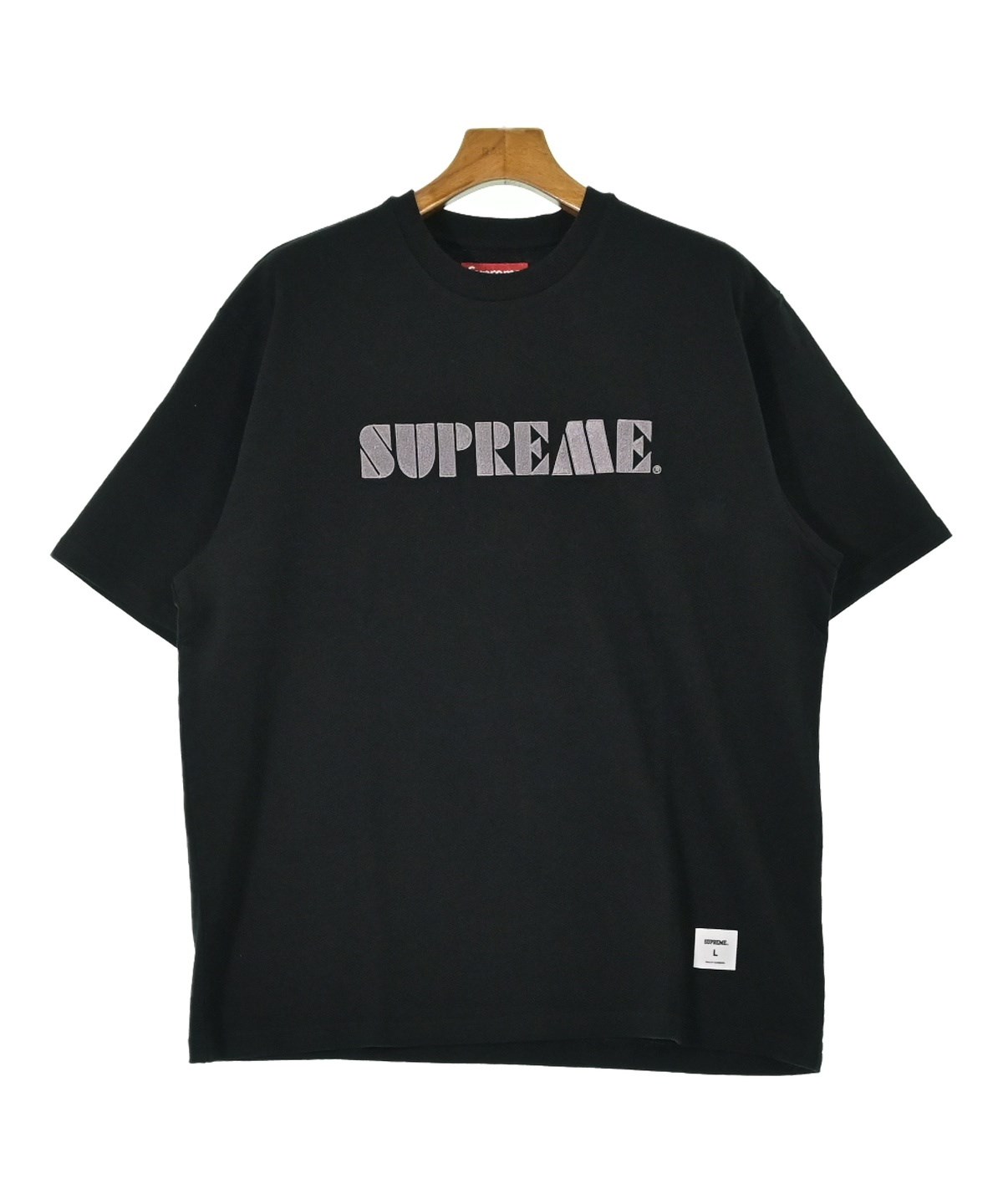 Supreme（シュプリーム）Tシャツ・カットソー 黒 サイズ:L メンズ