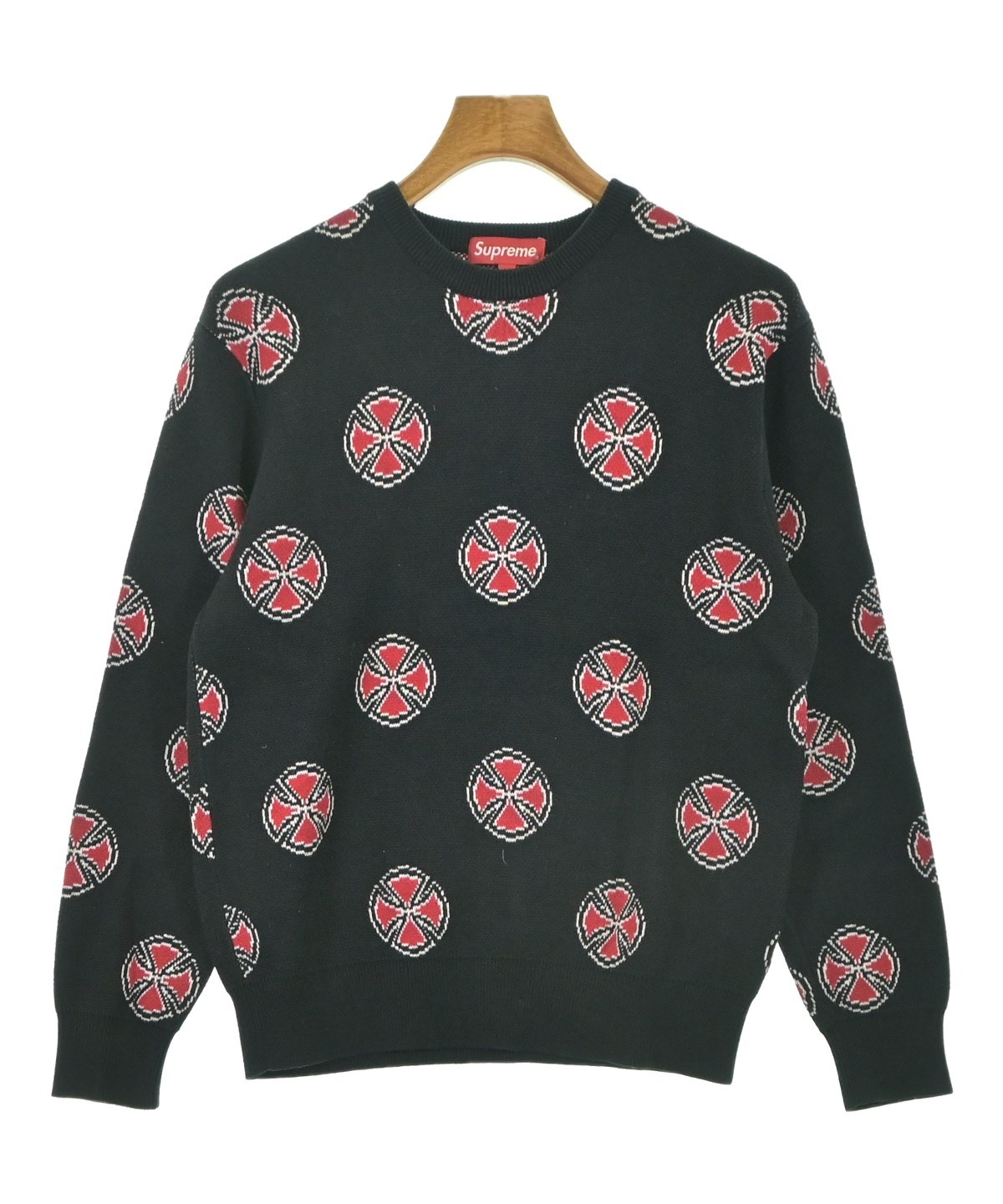 Supreme（シュプリーム）ニット・セーター 黒 サイズ:S メンズ