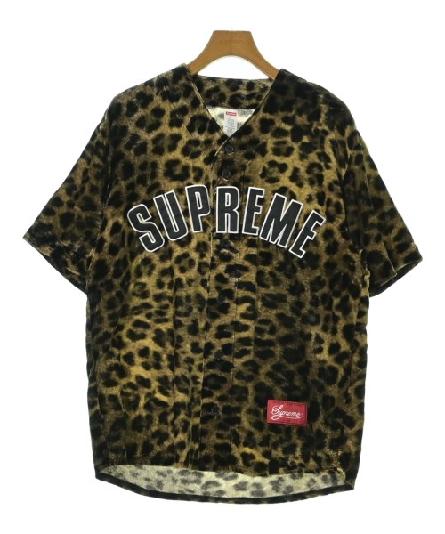 Supreme(シュプリーム)カジュアルシャツ 茶 サイズ:M/2200649248117