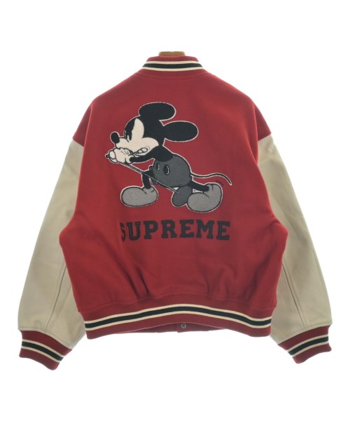 Supreme（シュプリーム）スタジャン 赤 サイズ:L メンズ/2200649341016