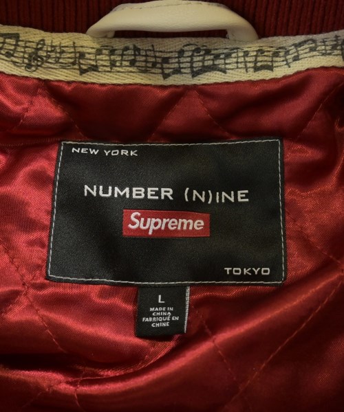 Supreme（シュプリーム）スタジャン 赤 サイズ:L メンズ/2200649341016