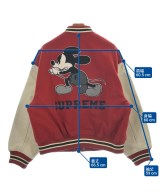 Supreme（シュプリーム）スタジャン 赤 サイズ:L メンズ/2200649341016