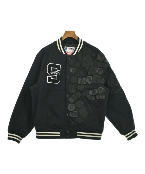 Supreme(シュプリーム)スタジャン 黒 サイズ:L/2200649483013