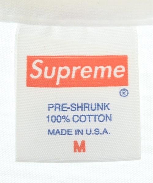 Supreme（シュプリーム）Tシャツ・カットソー 白 サイズ:M メンズ/2200649542031