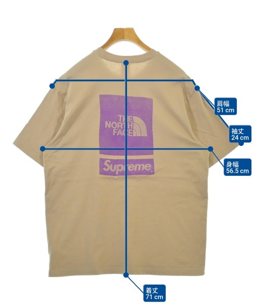 Supreme（シュプリーム）Tシャツ・カットソー ベージュ サイズ:M メンズ/2200649542215